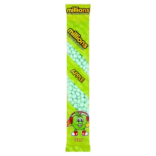 Millions Tubes Apple 55g pack shot