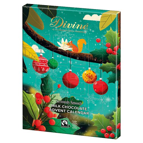 Divine Milk Chocolate Advent Calendar 85g pack shot