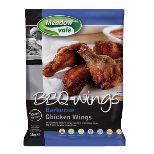 Meadow Vale BBQ Roasted Chicken Wings 1kg pack shot