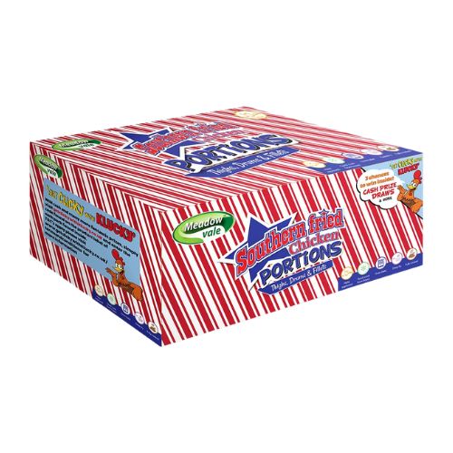 Meadow Vale 6 Cut Southern Fried Chicken Portions 8kg pack shot