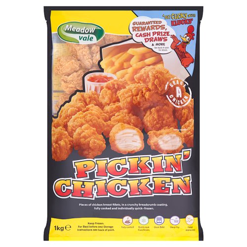 Meadow Vale Pickin Chicken 1kg pack shot