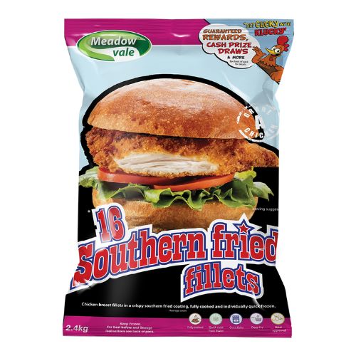 Meadow Vale Southern Fried Fillets 2.4kg pack shot