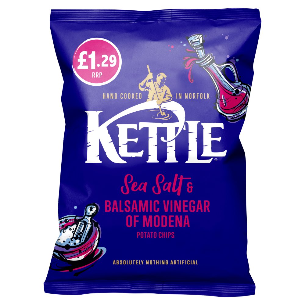 Kettle Sea Salt & Balsamic Vinegar 80g PMP pack shot