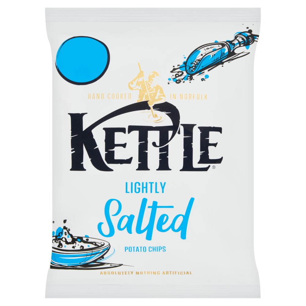 Kettle Lightly Salted 80g PMP pack shot