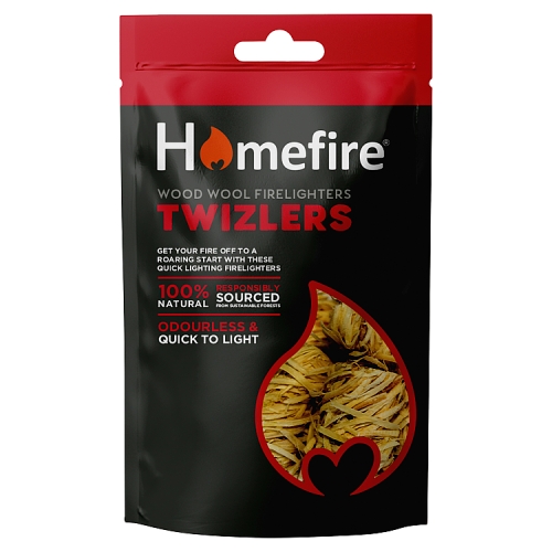 Homefire Twizlers Nature Firelighters 300g pack shot