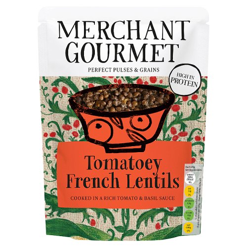 Merchant Tomatoey Gourmet Puy & Lentils 250g pack shot