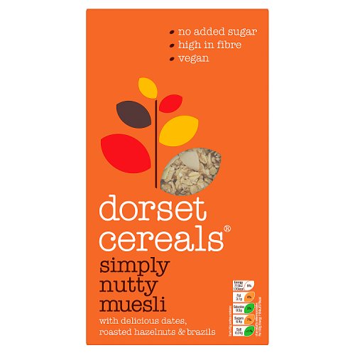 Dorset Simply Nutty Muesli 650g pack shot