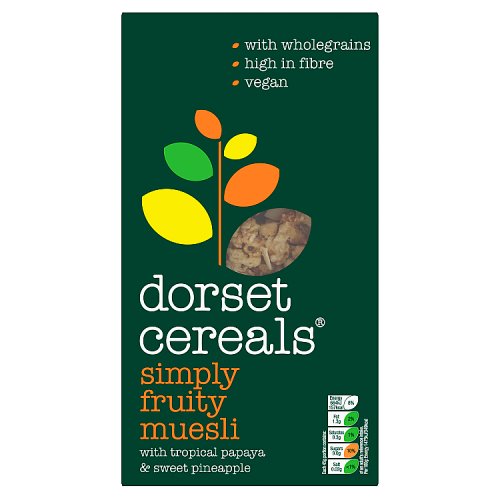 Dorset Simply Fruity Muesli 650g pack shot