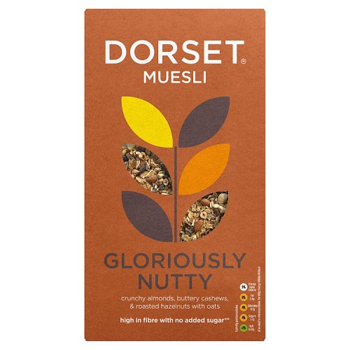 Dorset Muesli Gloriously Nutty 500g pack shot