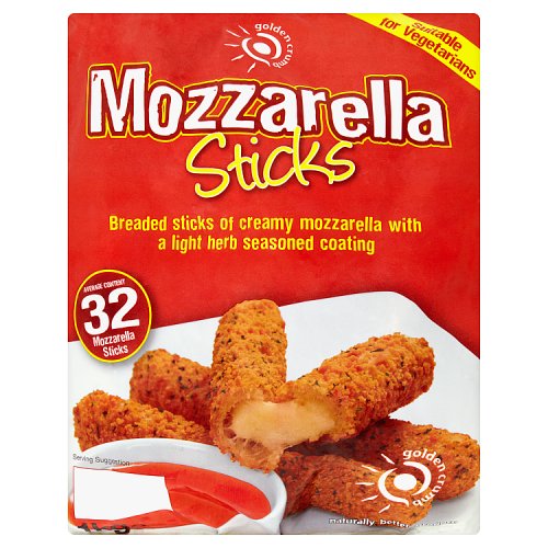 Innovate Mozzarella Sticks 32x31g pack shot