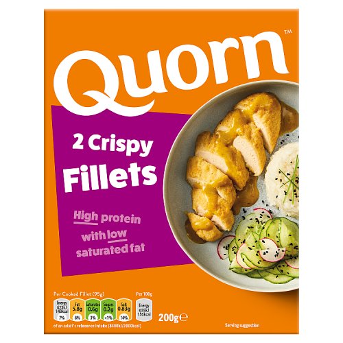 Quorn Crispy Fillets 200g pack shot