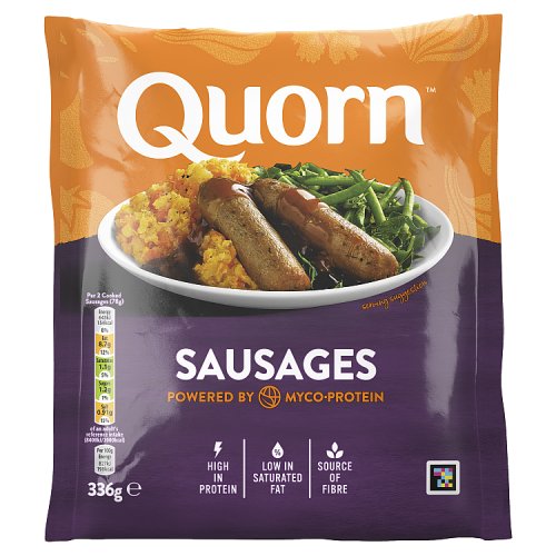 Quorn Sausages 336g pack shot