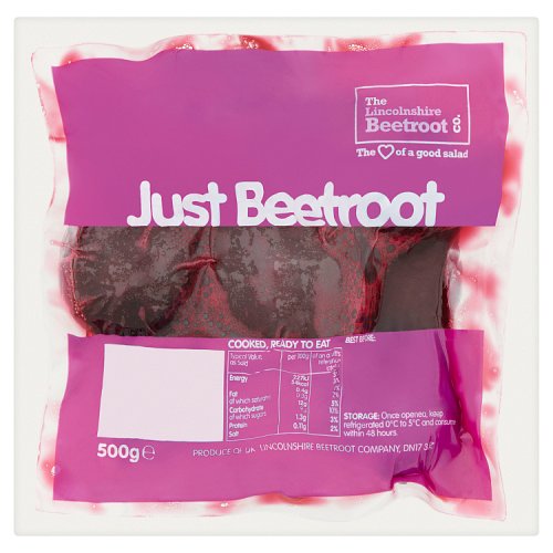Lbc Long Life Beetroot 500g pack shot