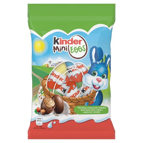 Kinder Mini Eggs 75g pack shot