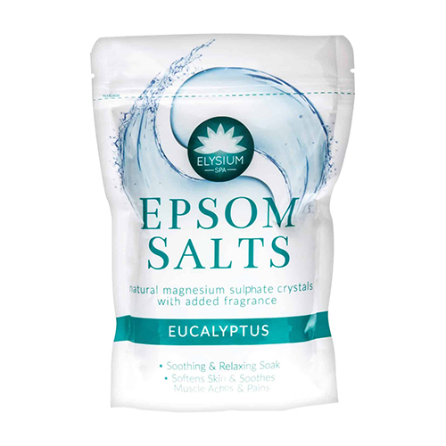 Elysium Spa Epsom Salts Eucalyptus 450g pack shot