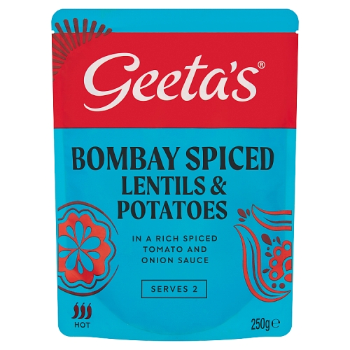 Geeta's Bombay Potatoes 250g pack shot
