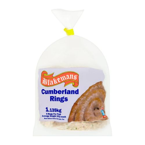 Blakemans 5 Cumberland Rings 227g pack shot