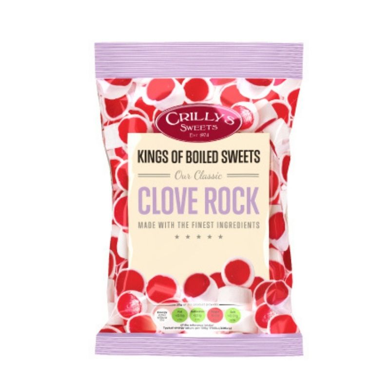 Crillys Clove Rock 100g pack shot
