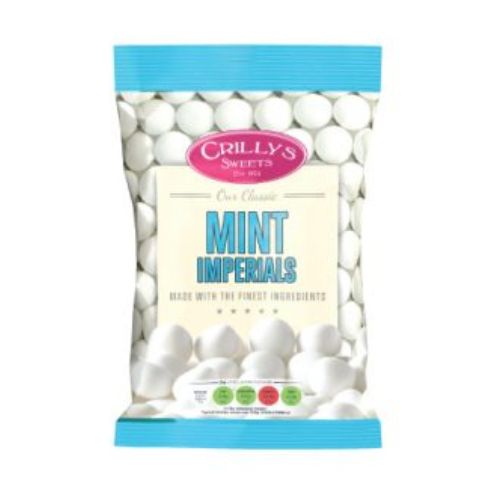 Crillys Mint Imperials 100g pack shot