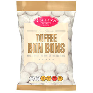 Crillys Toffee Bonbons 100g pack shot
