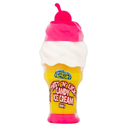 Crazy Candy Factory Twist N Lick Candy Ice Cream 25g pack shot