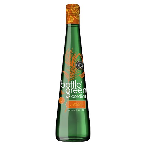 Bottle Green Ginger & Lemongrass Cordial 500ml pack shot