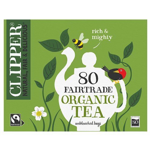 Clipper Organic Everyday 80s Tea Bags 232g pack shot