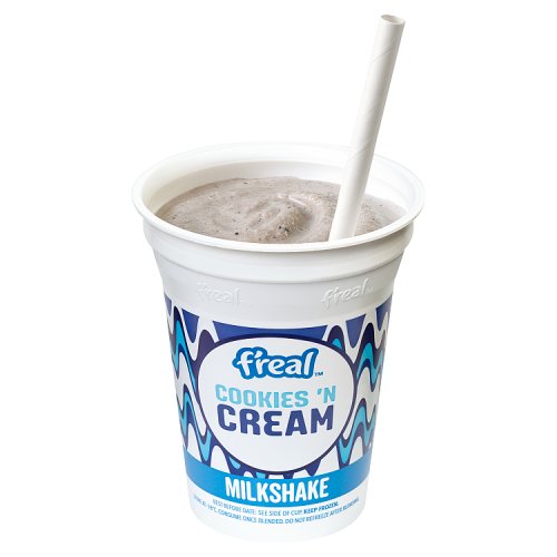 Freal Cookies & Cream Milkshake 240g pack shot