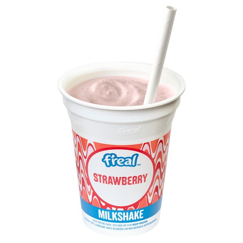 Freal Strawberry Milkshake 250g pack shot
