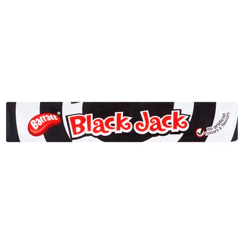 Barratt Chews Black Jack Stick 36g pack shot