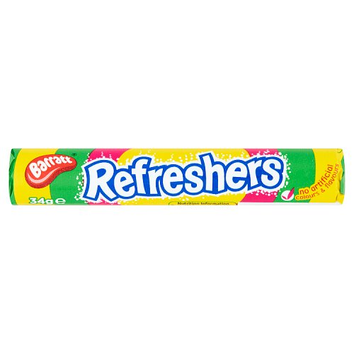 Barratt Refresher Roll 34g pack shot