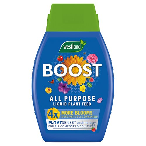 Westland Boost All Purpose Liquid Plant Food 1Ltr pack shot