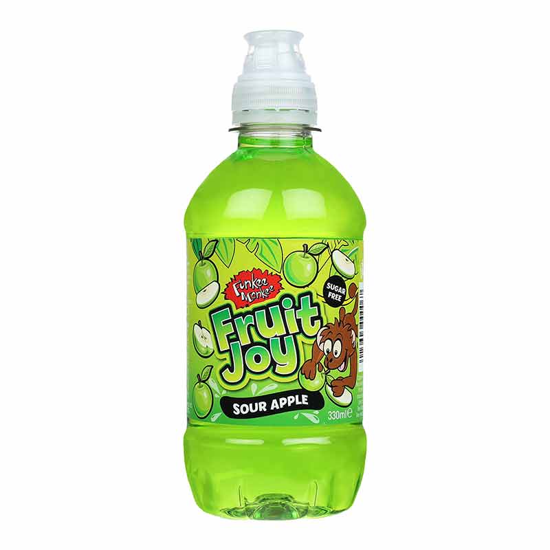 Fruit Joy Sour Apple 330ml pack shot