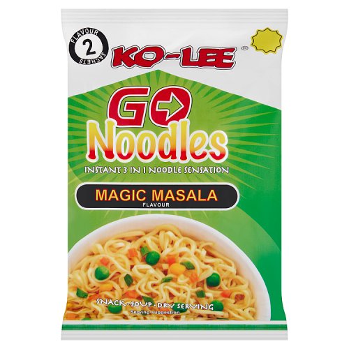 KO LEE Go Noodles Magic Masala 85g pack shot