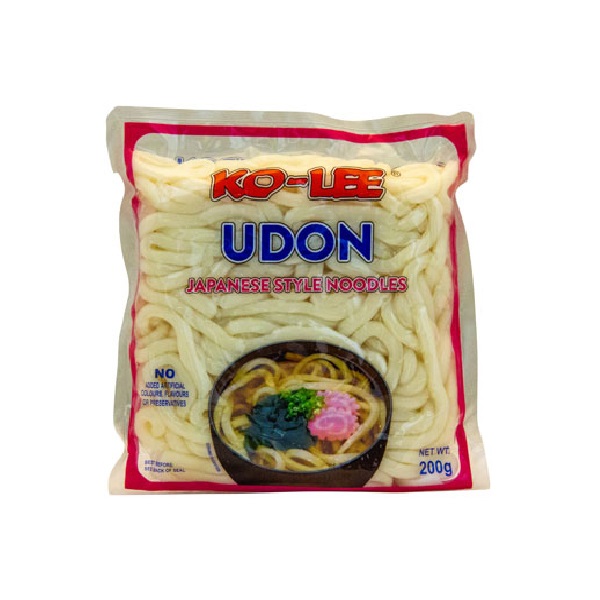 KO LEE Udon Noodles 200g pack shot