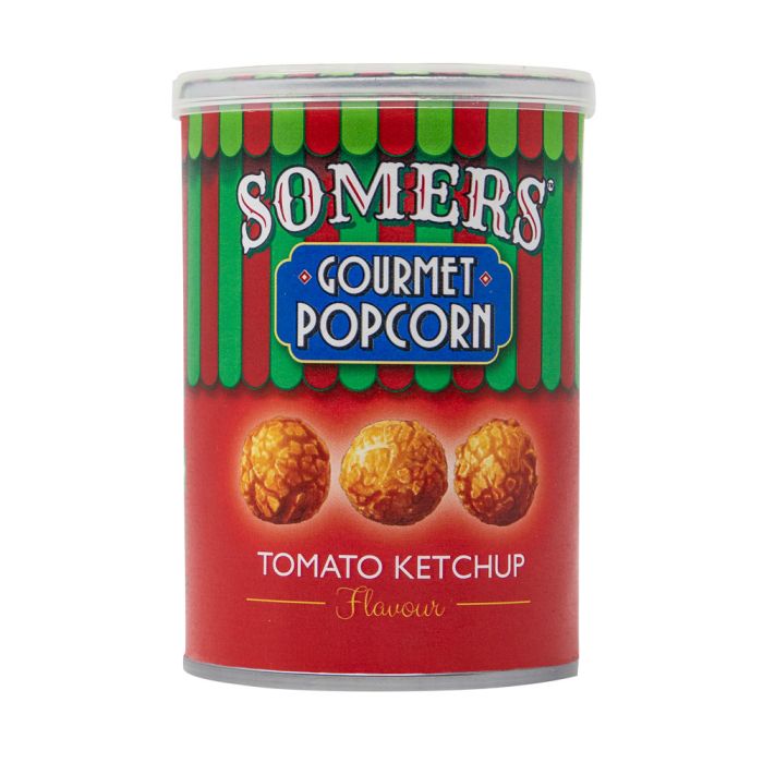 Somers Gourmet Popcorn Tomato Ketchup 70g pack shot