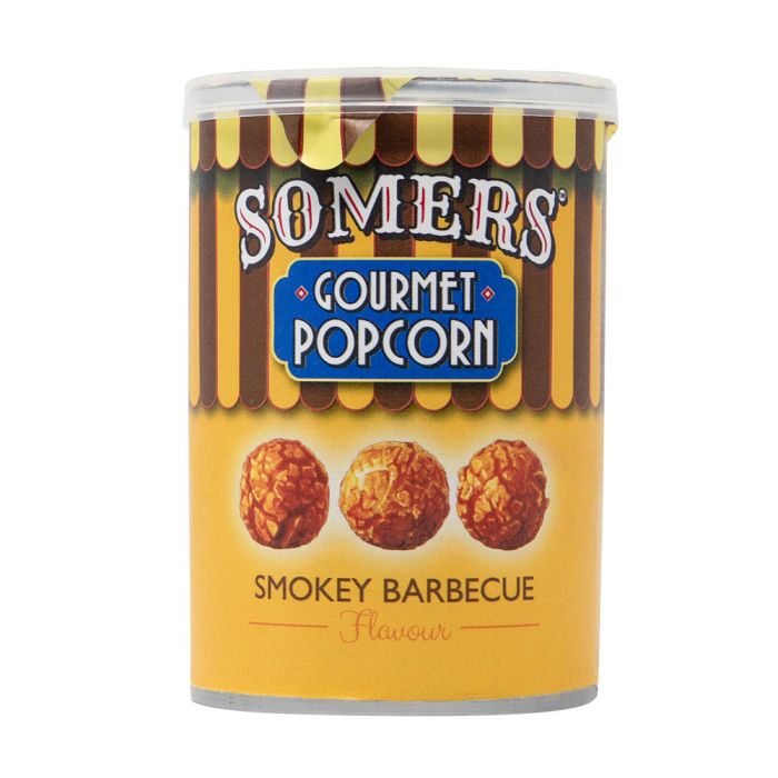 Somers Gourmet Popcorn Smokey Barbecue 70g pack shot