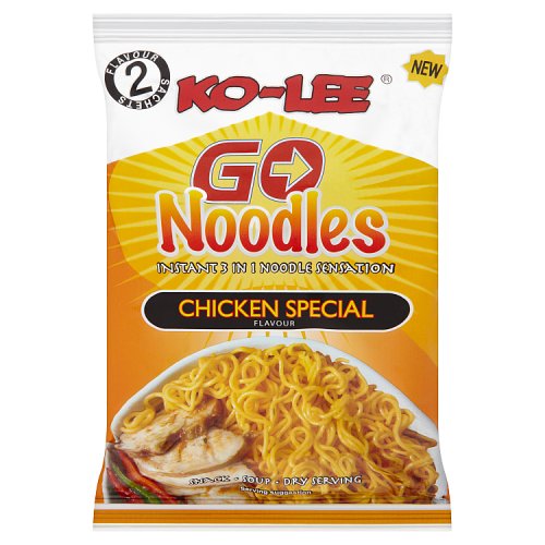 KO LEE Go Noodles Chicken Special 85g pack shot