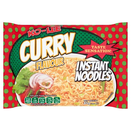 KO LEE Taste Sensation Curry 85g pack shot