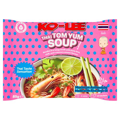 KO LEE Taste Sensation King Prawn Tom Yum 85g pack shot
