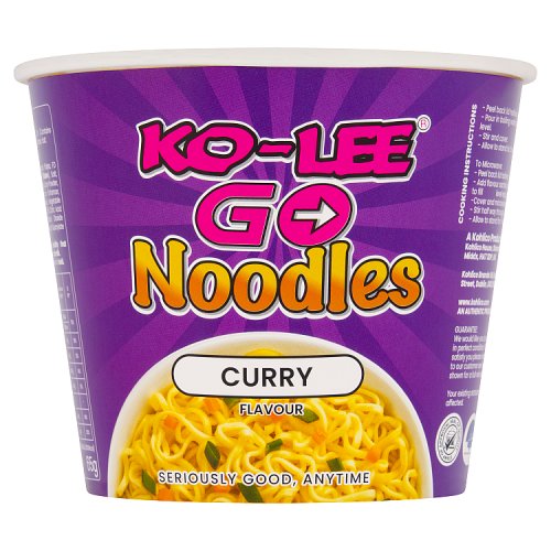 KO LEE Go Noodle Cup Curry 65g pack shot