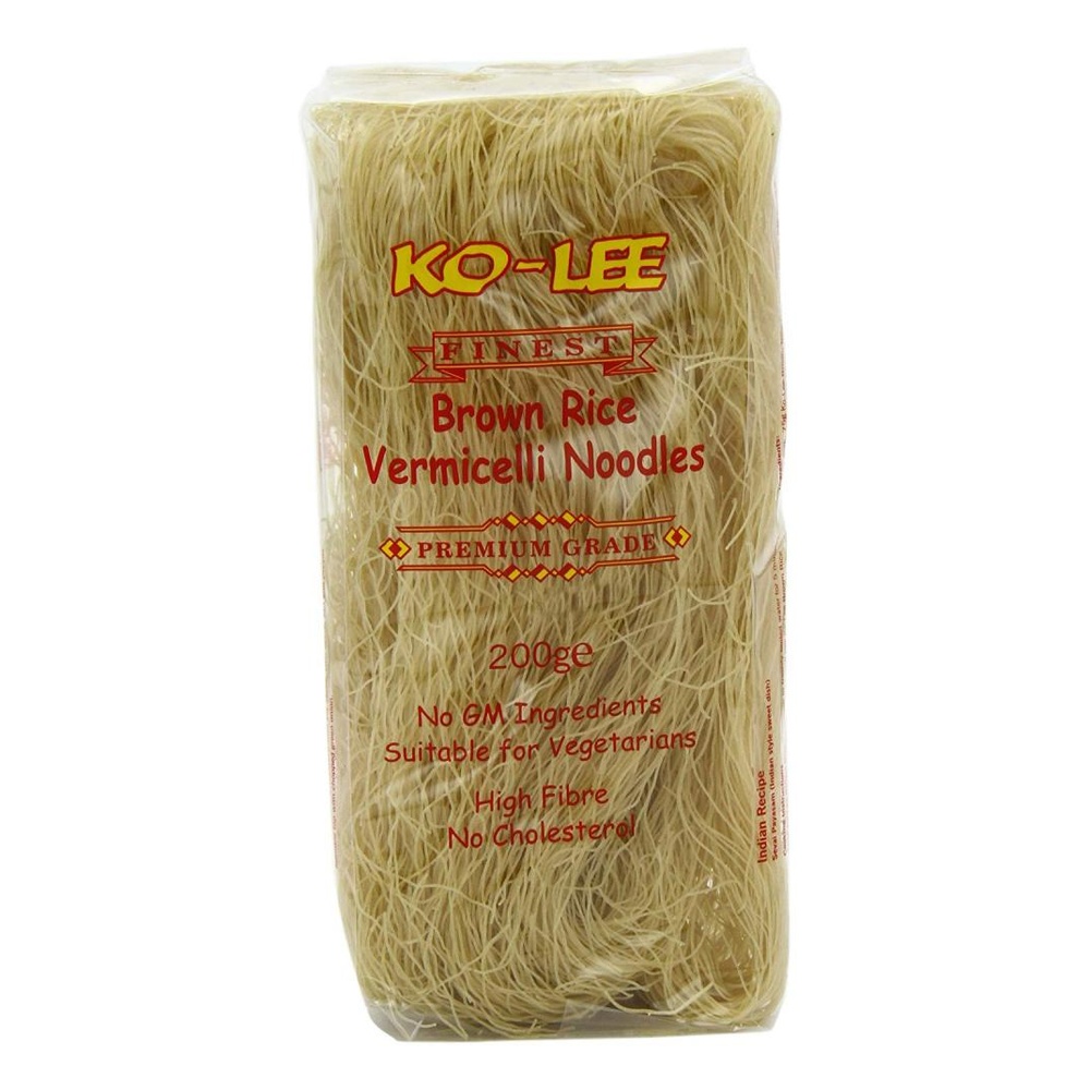KO LEE Thin Brown Rice Vermicelli 200g pack shot