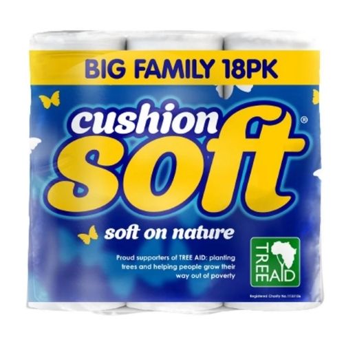 Cushion Soft 18pk Toilet Roll 18pk pack shot
