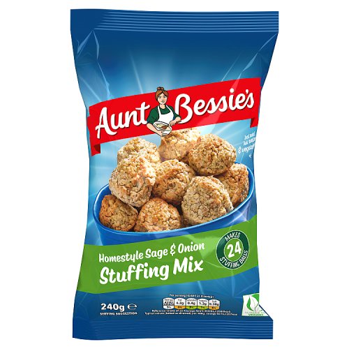 Aunt Bessies Stuffing 240g pack shot