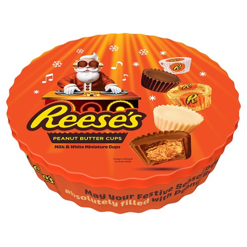 Reeses Peanut Butter Miniatures Gift Tin 309g pack shot