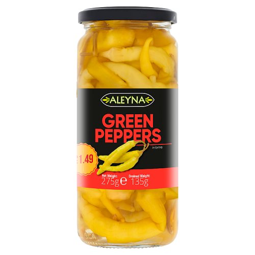 Aleyna Green Peppers PM £1.49 270g pack shot