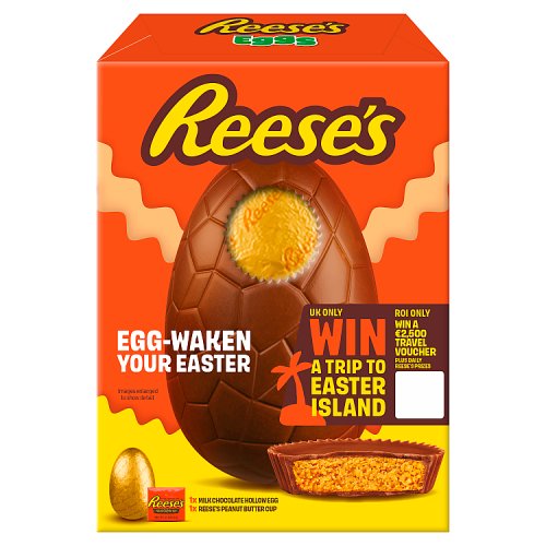 Reeses Small Hollow Egg & Snacksize Cup 92g pack shot