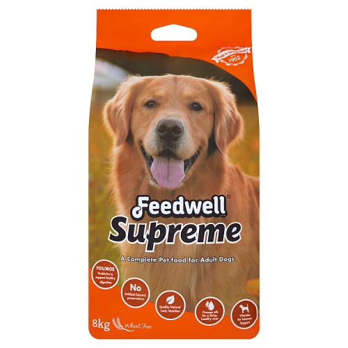 Feedwell Dog Supreme 8kg pack shot