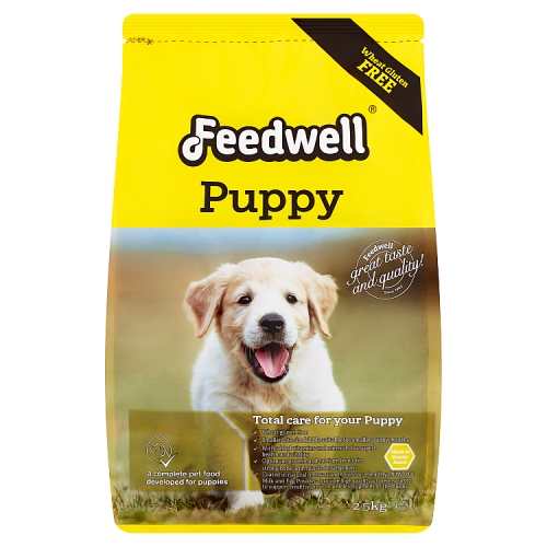 Feedwell Puppy 2.5kg pack shot