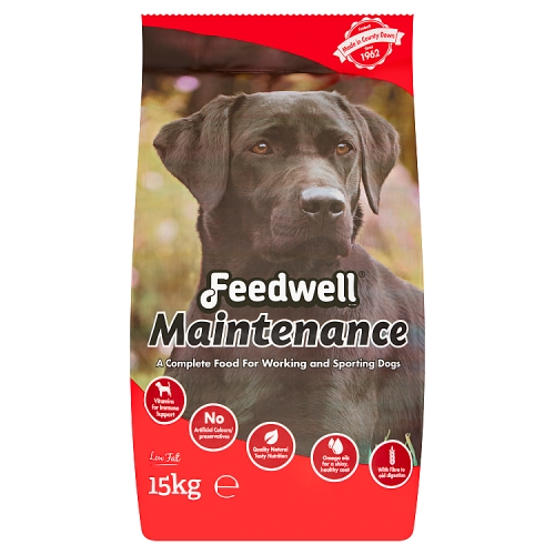 Feedwell Dog Kibble Maintenance 15kg pack shot